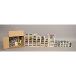 One hundred Oxford Diecast N gauge model cars and other vehicles. Boxed, E, ex-shop stock.