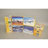 Twenty PM Model 1:72 scale aircraft plastic model kits.