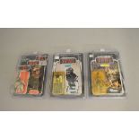 Three Star Wars Return Of The Jedi figures including x2 of the last 17.