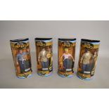 Four Exclusive Premiere The Beverly Hillbillies action figures: Jethro Bodine; two Jed Clampett;