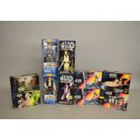 Ten Star wars figures and playsets which includes; The Power Of The Force, by Kenner; Ronto & Jawa,