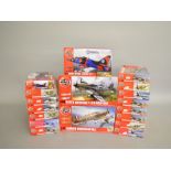 Eighteen Airfix Series 5 plastic model kits, all aircraft, including A50134, A05006, etc.