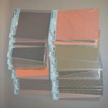 OO Gauge, 51 x Road Scene adhesive tile, brick, etc packs.