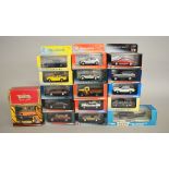 Seventeen Corgi/Lledo diecast model cars, mostly Vanguards including VA 04907, VA 09202, VA 09201,