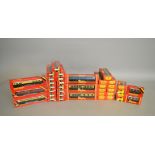 OO Gauge. Thirty eight boxed Hornby Railways coaches, which includes; R.432 S.R. Coach Brake 3rd, R.