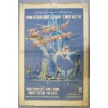 The Tales of Hoffmann 1951 British one sheet film poster written,