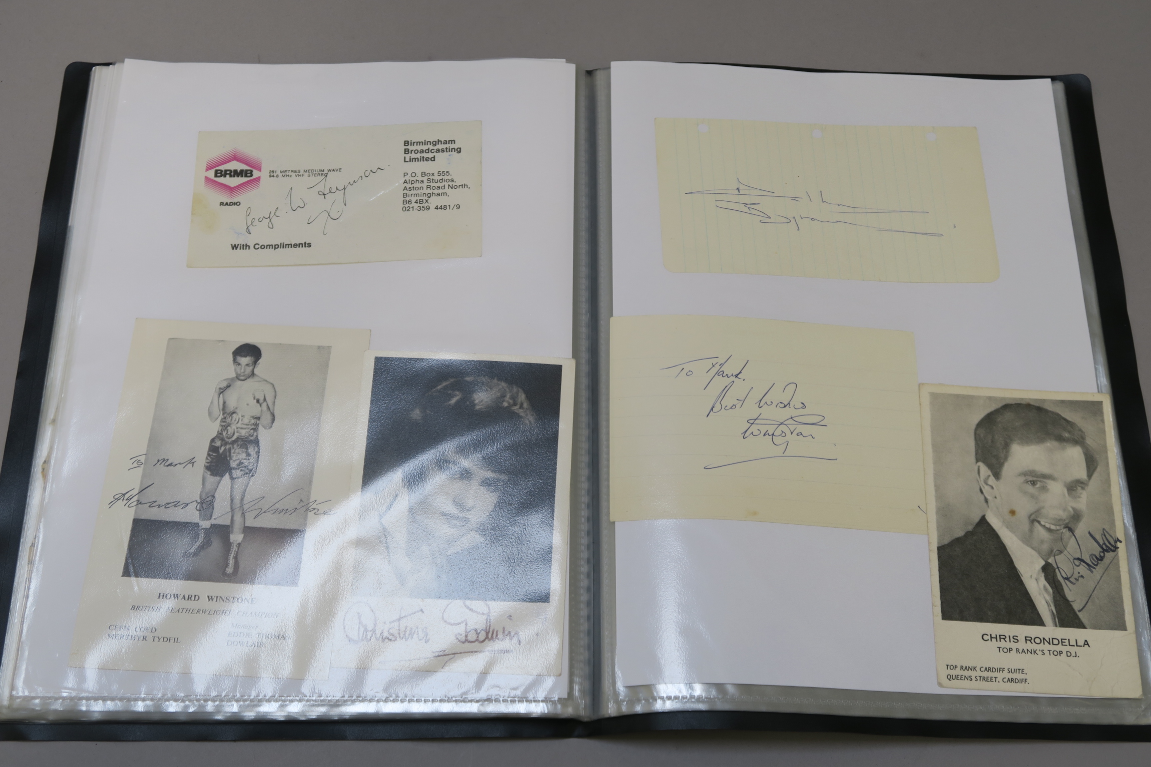 A folder of pop autographs many on photos collected by the reporter for Record Mirror including The - Image 11 of 11