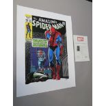 Stan Lee hand signed The Amazing Spider-man #75 - Death Without Warning! date of release October