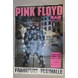 Pink Floyd Frankfurt Germany festival concert poster from Dienstag June 20 / Mittwoch 21 June