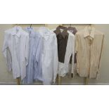Nine shirts from the distinctive shirt maker Anto Beverly Hills made for different actors in