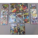 Collection of Marvel Comics including The Avengers #203, #295 thru 301, Iron Man #225 thru 230,