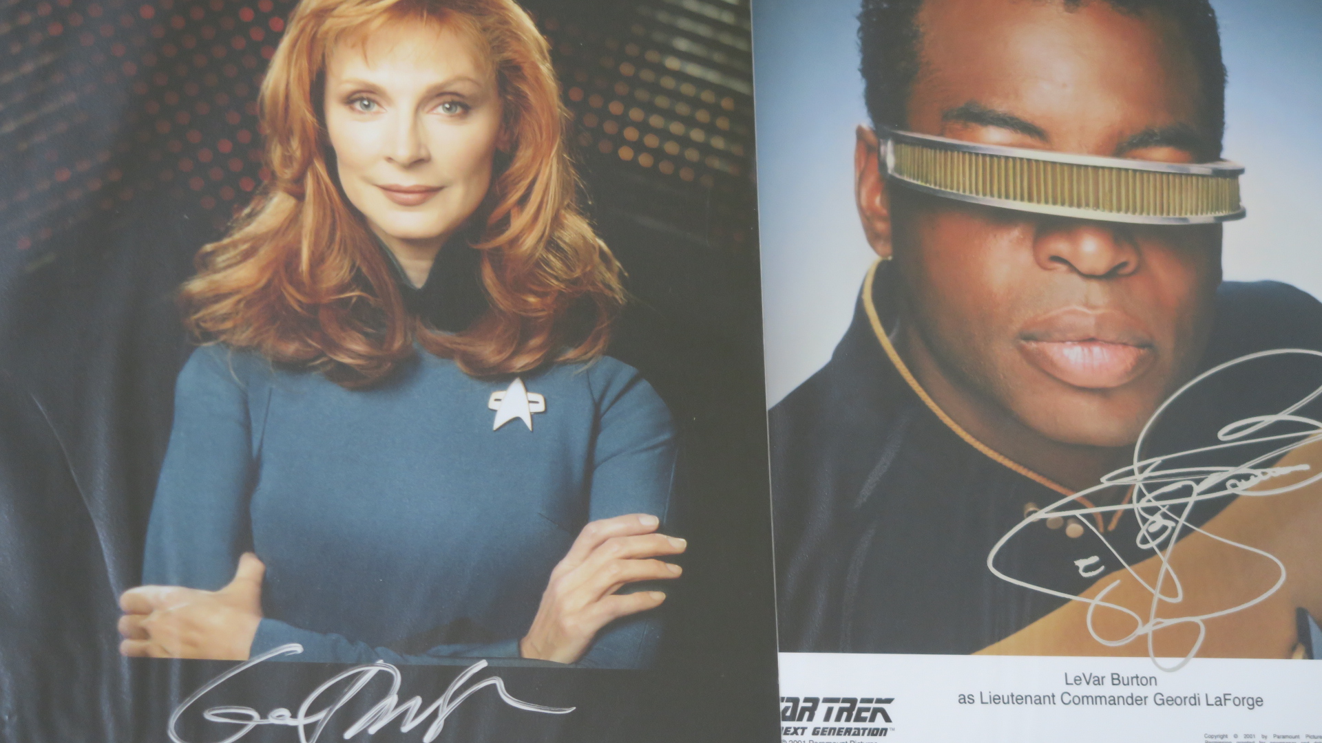 A collection of Star Trek photographs most of which are signed by the stars the collector attended - Image 4 of 16