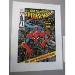Stan Lee hand signed The Amazing Spider-man #100 - The Spider Or The Man? date of release October
