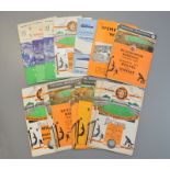 Wolverhampton Wanderers programmes from 1953-54, 60's,