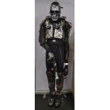 Terminator inspired exo-skeleton custom built 6 ft model.