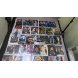 A collection of Star Trek photographs most of which are signed by the stars the collector attended