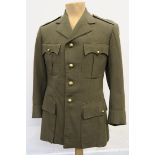 George Sanders green officers regiment jacket as worn in the film "Appointment in Berlin" complete