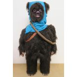 Ewok (Star Wars) floor standing life size figure (44 inch by 24 inch) complete with bow,