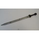 "Gladiator" (2000) Praetorian sword movie prop heavily used in battle scenes with distinctive