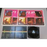 Pink Floyd Dark Side of the Moon 1973 first pressing Harvest SHVL 804 solid light blue triangle