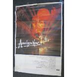 Apocalypse Now 1979 X certificate film poster 40 x 60 inch directed by Francis Ford Coppola with