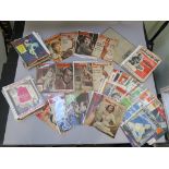 Film memorabilia including Picturegoer magazines from the 1940s to 1950s including Humphrey Bogart,