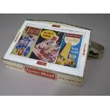 A vintage wooden Lyons Maid cinema usherette's ice cream tray in used condition with original strap