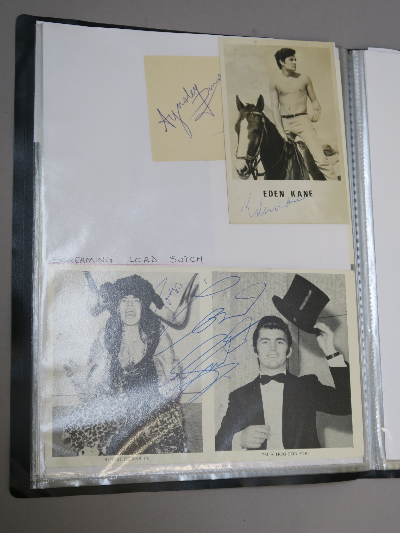 A folder of pop autographs many on photos collected by the reporter for Record Mirror including The - Image 7 of 11