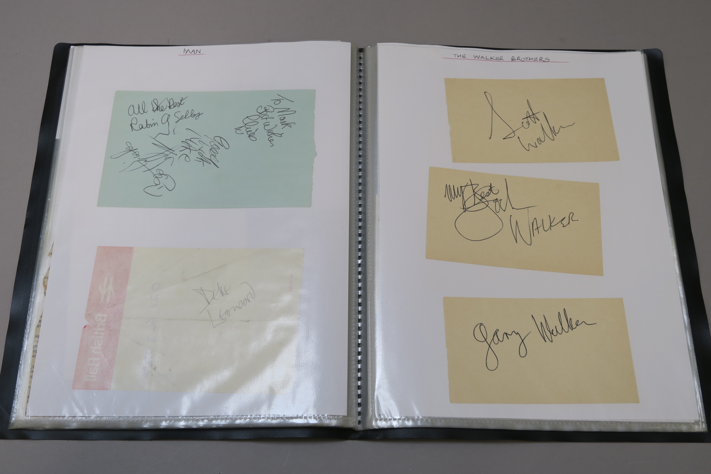 A folder of pop autographs many on photos collected by the reporter for Record Mirror including The - Image 10 of 11