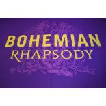 BOHEMIAN RHAPSODY 16 x 11ft carpet from the Queen-inspired light installation switch on in