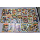 Collection of 26 Marvel comics including X-men #61 (Neal Adams art featuring Sauron on the cover)
