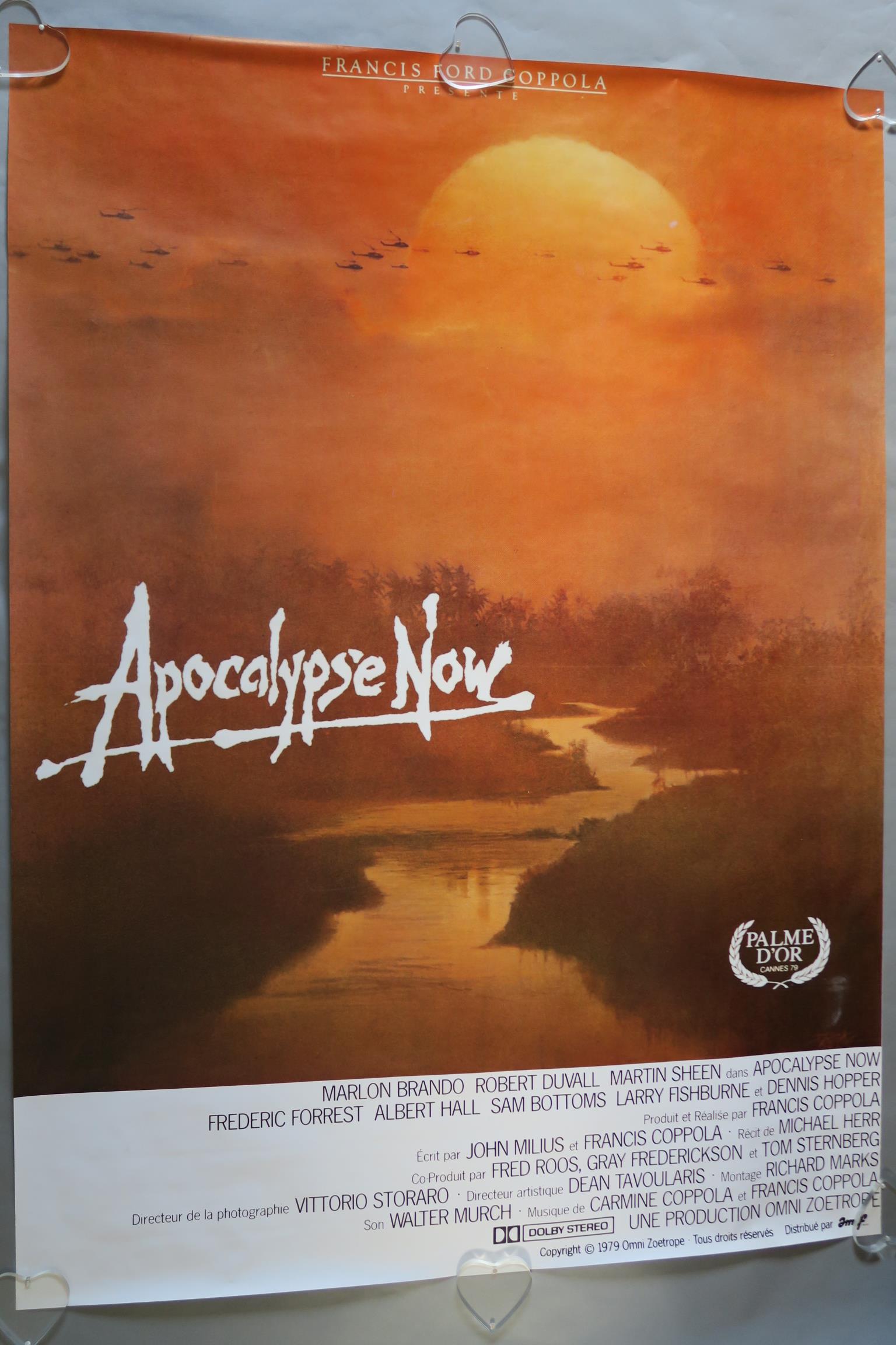 Apocalypse Now large French poster 46 x 63 inch, plus Blow Up 16 1/2 x 23 inch, Conqueror paper,