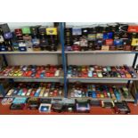 105 assorted 1/18 scale diecast model cars together with 92 associated boxes. NO RESERVE.