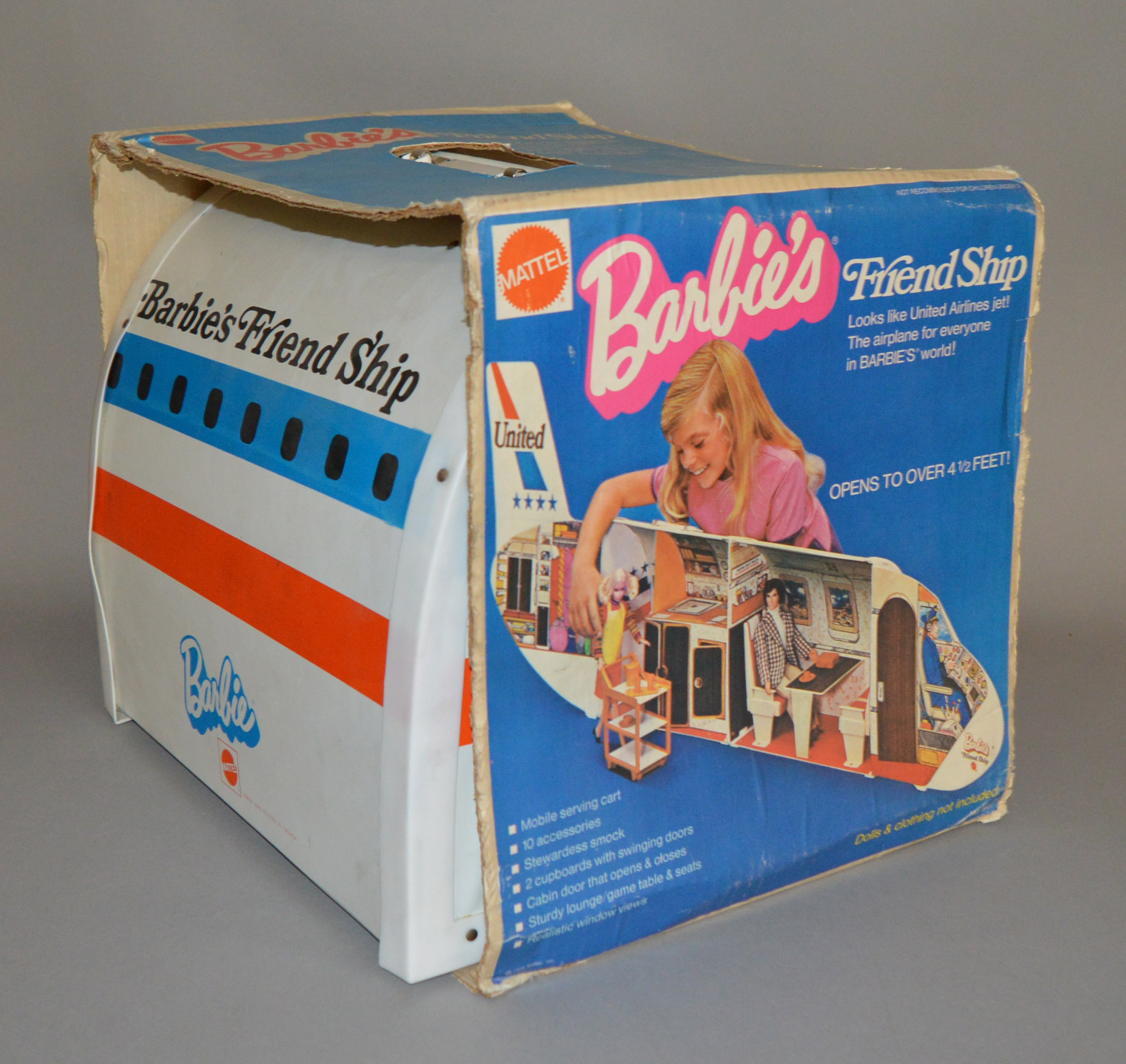 EX-SHOP STOCK: Mattel Barbie's Friend Ship, in original box.