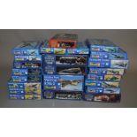 Twenty two boxed Revell model kits, featuring an interesting mix of rarely modelled aircraft types,