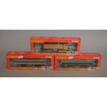 EX-SHOP STOCK: HO Gauge three boxed Bachmann locomotives with DCC sound value on board;