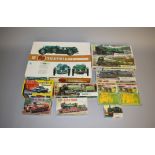 A boxed first edition Airfix 1930 Bentley 4 1/2 litre supercharged model kit which includes its