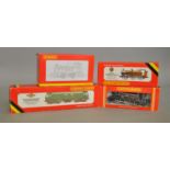 OO Gauge. Four boxed Hornby Locomotives, R.186 BR 0-6-0ST Class J52, R.