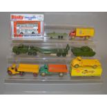 Two boxed Dinky Toys diecast models, 419 Leyland Cement Wagon 'Ferrocrete',