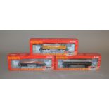 EX-SHOP STOCK: HO Gauge: Three Bachmann DCC with Sound Locomotives 63211, 63210, 64405,