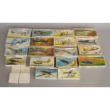 Eighteen aviation related model kits by FROG plus two Spin-A Props, this includes; Dornier 335 x2,