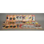 EX-SHOP STOCK: Thirty eight Pedigree Sindy doll Mix N' Match Outfit clothing accessory sets (38).