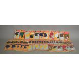 EX-SHOP STOCK: Forty nine Pedigree Sindy doll Mix N' Match Fashions outfits, including #44056,