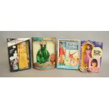 EX-SHOP STOCK: Four vintage celebrity inspired Fashion Dolls including Mattel Marie Osmond,