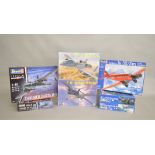 EX-SHOP STOCK: Seven model kits by Revell, all VG in boxes, This includes; Hawker Hunter FGA.9/Mk.