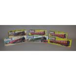 EX-SHOP STOCK: Six Kitmaster Railway themed model kits, OO and HO Gauge (6).