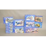 EX-SHOP STOCK: Fourteen model kits by Revell, all boxed, VG,