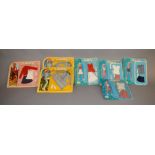 EX-SHOP STOCK: Seven Kenner Dusty doll Clothing accessory sets (7).