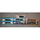 EX-SHOP STOCK: OO Gauge: Seven Steam and Diesel Locomotives including Mainline,