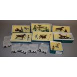 Seven boxes of Frontline Figures soldiers, all are limited edition with certificates.